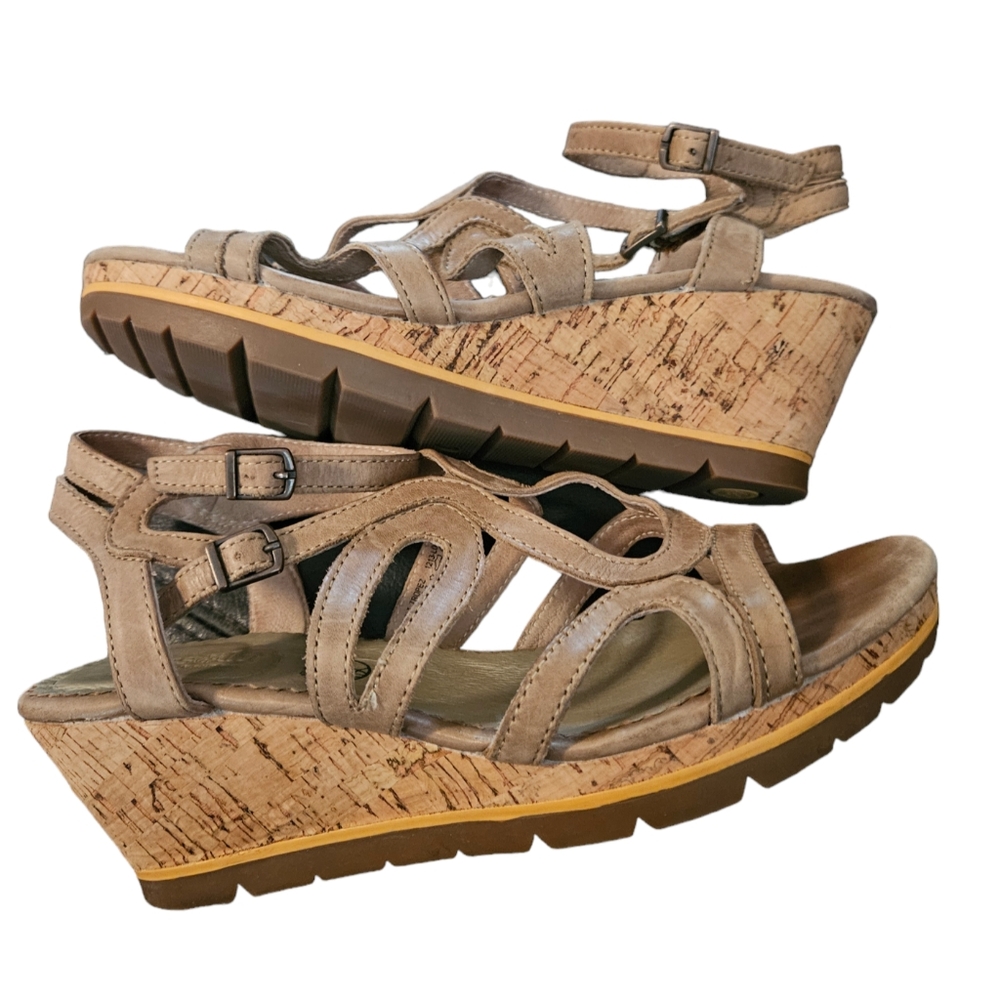 Bussola Saint Tropez Cork Wedge Sandal